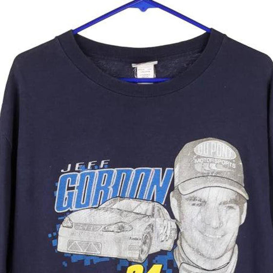 Vintage blue Jeff Gordon 24 Chase Authentics T-Shirt - mens x-large