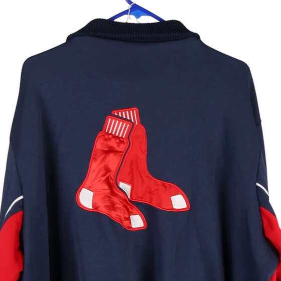 Vintage navy Boston Red Sox G-Iii Track Jacket - mens xxx-large