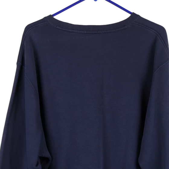 Vintage navy Nike Sweatshirt - mens xx-large