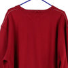 Vintage red Tommy Hilfiger Sweatshirt - mens xx-large