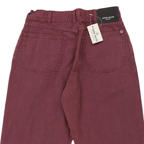 Vintage purple Stone Island Jeans - womens 28" waist