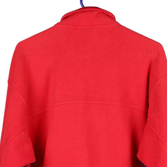 Vintage red Adidas Fleece - mens large