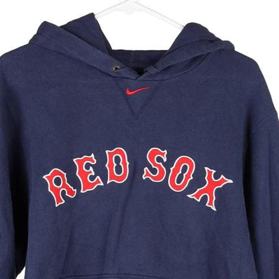 Vintage navy Boston Red Sox Nike Hoodie - mens small