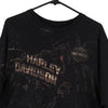 Pre-Loved black California Harley Davidson T-Shirt - mens x-large