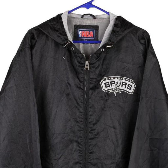 Vintage black San Antonio Spurs Nba Track Jacket - mens x-large