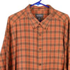 Vintage orange Woolrich Shirt - mens xx-large