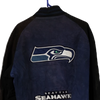 Vintage blue Seattle Seahawks Nfl Zip Up - mens x-large