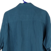 Vintage teal Woolrich Short Sleeve Shirt - mens x-large