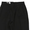 Vintage black Moschino Trousers - womens 24" waist
