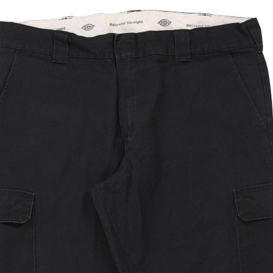 Vintage black Dickies Cargo Trousers - mens 20" waist