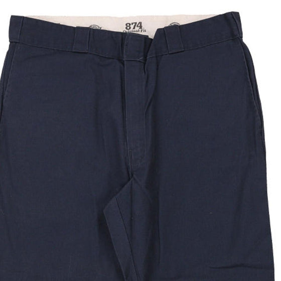 Vintage navy 874 Dickies Trousers - mens 36" waist