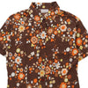 Vintage brown Stefanel Short Sleeve Shirt - womens medium