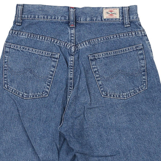 Vintage blue Benetton Denim Shorts - womens 26" waist