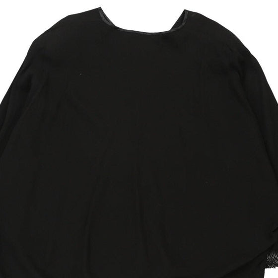 Vintage black Unbranded Blouse - womens x-large