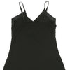 Unbranded Mini Dress - XS Black Polyester Blend - Thrifted.com