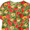 Marina Rinaldi Floral T-Shirt - Medium Multicoloured Cotton Blend - Thrifted.com