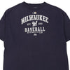 Vintage blue Milwaukee Baseball Mlb T-Shirt - mens x-large