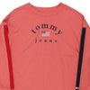 Vintage red Tommy Jeans Sweatshirt - mens medium