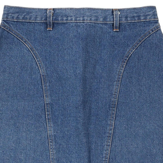 Vintage blue Rancheros Denim Skirt - womens 30" waist