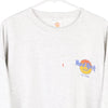 Vintage grey New York Hard Rock Cafe Sweatshirt - mens x-large