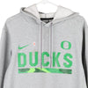 Vintage grey Oregon Ducks Nike Hoodie - mens large