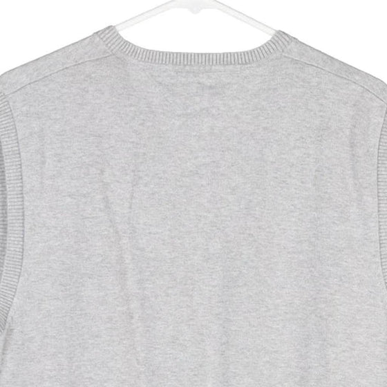 Vintage grey Tommy Hilfiger Sweater Vest - mens x-large