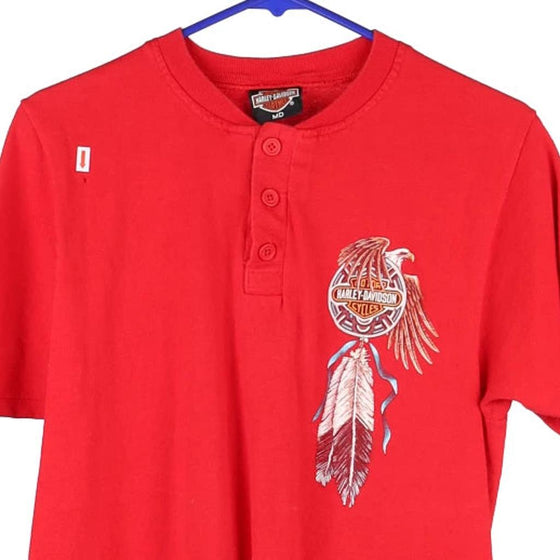 Vintage red Sturqis, South Dakota Harley Davidson T-Shirt - mens medium