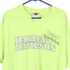 Vintage green Gettysburg, Pennsylvania Harley Davidson T-Shirt - mens x-large