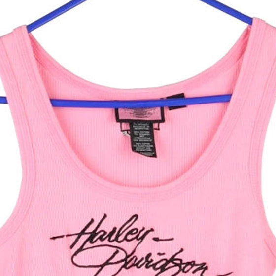 Vintage pink Harley Davidson T-Shirt - womens medium
