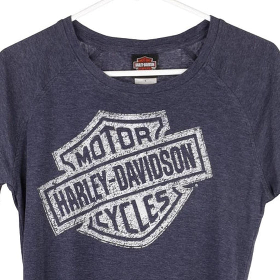 Vintage navy State College, Pennsylvania Harley Davidson T-Shirt - womens large