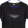 Vintage black Harley Davidson T-Shirt - womens large