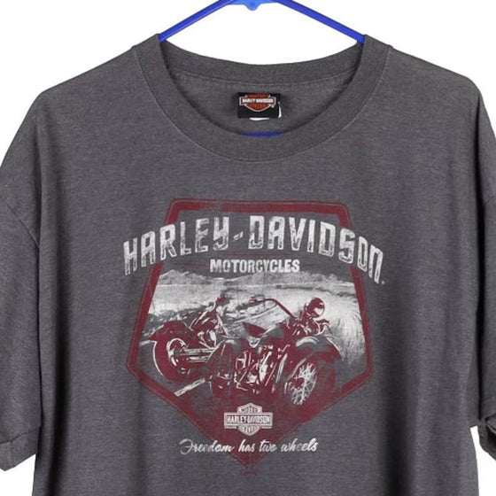 Vintage grey Lousiville, Kentucky Harley Davidson T-Shirt - mens x-large