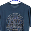 Vintage blue Milwuakee, Wisconsin Harley Davidson T-Shirt - mens large