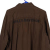 Vintage brown Harley Davidson Shirt - mens x-large