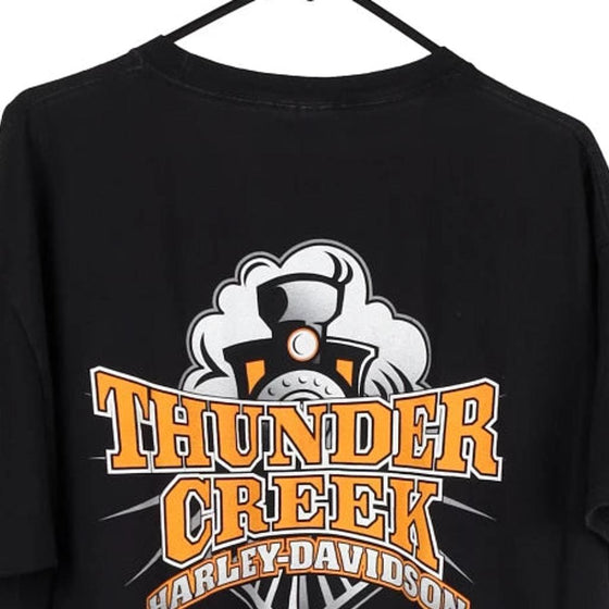 Vintage black Chattanooga, Tennessee Harley Davidson T-Shirt - mens x-large