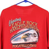 Vintage red Pocatello, Idaho Harley Davidson T-Shirt - mens x-large