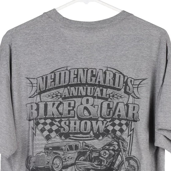 Vintage grey Steubenville Wintersville, Ohio Harley Davidson T-Shirt - mens large