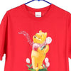 Vintage red Winnie The Pooh Disney T-Shirt - womens medium
