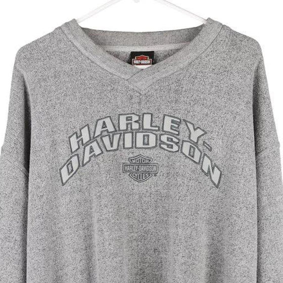 Vintage grey Lebanon, Pennsylvania Harley Davidson Sweatshirt - mens x-large