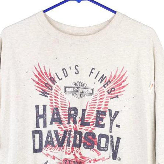 Vintage grey Scott City, Missouri Harley Davidson T-Shirt - mens x-large