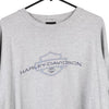 Vintage grey Nashville, Tennessee Harley Davidson Long Sleeve T-Shirt - mens x-large