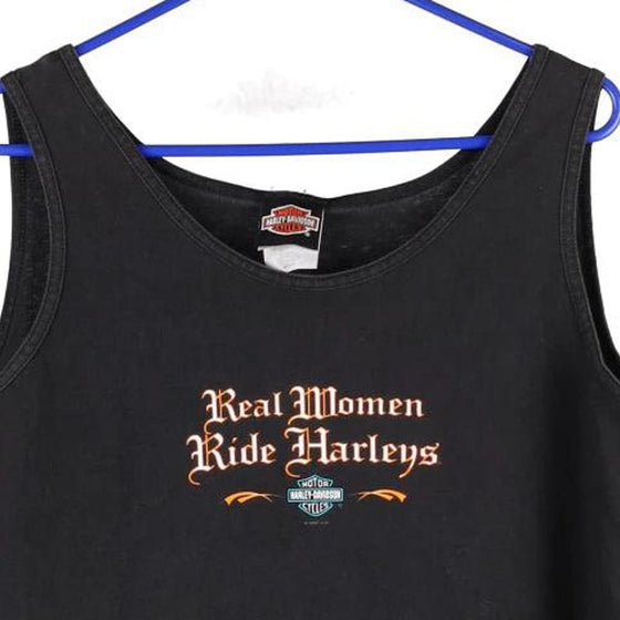 Vintage grey Mandan, North Dakota Harley Davidson T-Shirt - mens x-large