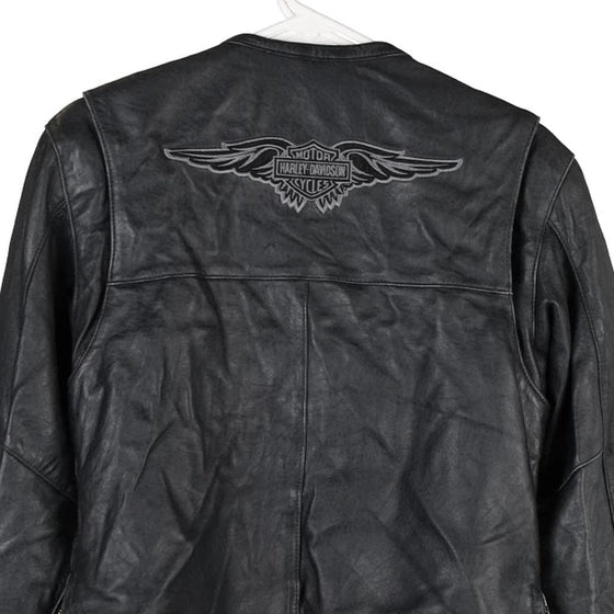 Vintage black Harley Davidson Jacket - womens medium