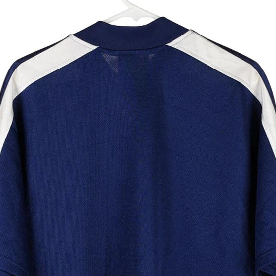 Vintage blue Adidas Short Sleeve Shirt - mens medium