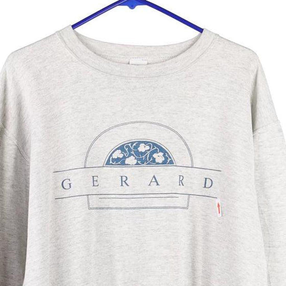 Vintage grey Gerard Russell Athletic Sweatshirt - mens x-large