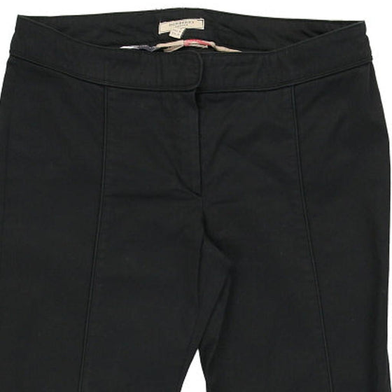 Vintage black Burberry London Trousers - womens 32" waist