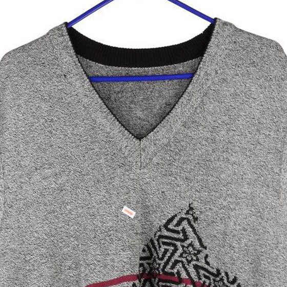 Vintage grey Unbranded Sweater Vest - mens x-large