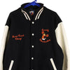 Vintage black Rennoc Varsity Jacket - mens x-large