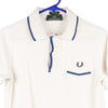 Vintage white Fred Perry Polo Shirt - mens small