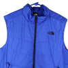 The North Face Gilet - 2XL Blue Polyester - Thrifted.com